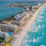 Cancún desde el cielo 